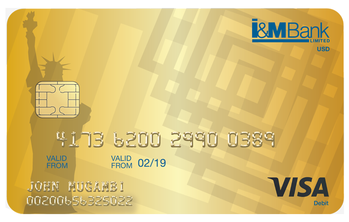 I&M USD Visa Debit Card