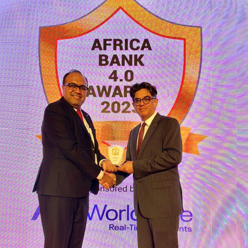 I&M Bank Tanzania CEO, Mr. Zahid Mustafa, wins the ‘Most Inspiring Retail Banker of the Year’ award during 10th Africa Bank 4.0 Pan-Africa Summit in Nairobi.